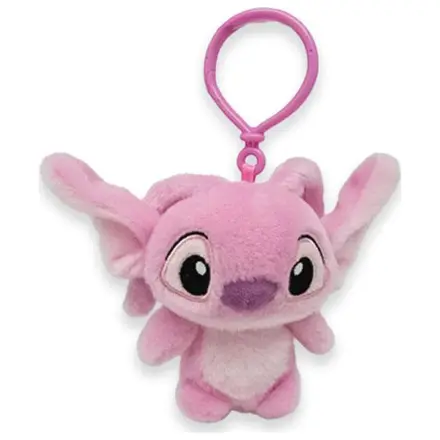 Stitch Pink 3D plyšová figurka s věšákem, přívěsek na tašku 12 cm fotografii produktu