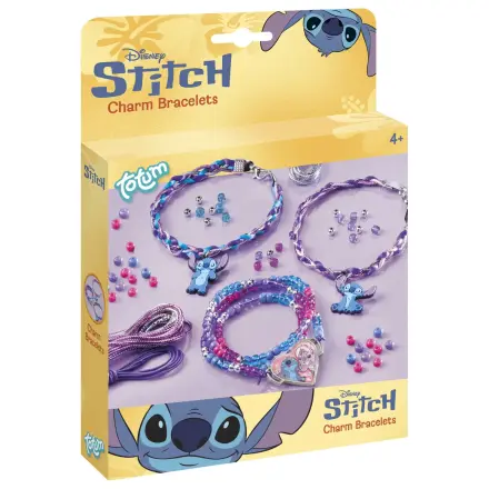 Sada na výrobu fialového náramku s přívěsky Stitch fotografii produktu