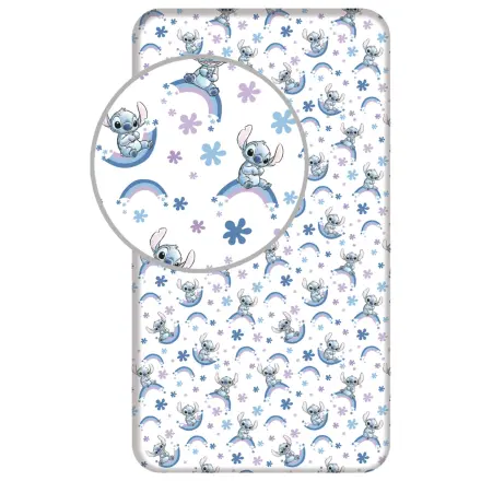 Stitch Rainbow prostěradlo 90x200 cm fotografii produktu