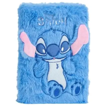 Stitch Smiley Prémiový Kožešinový Zápisník A5 fotografii produktu
