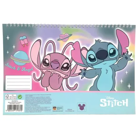 Stitch Universe A/4 Spirálový skicák, 30 listů fotografii produktu