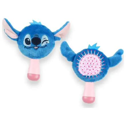 Stitch Wink mini plyšový kartáč na vlasy, hřeben 13 cm fotografii produktu