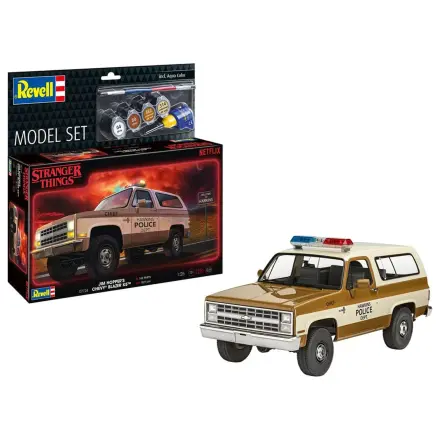 Stranger Things Sada Modelu 1/25 1985 Chevrolet K5 Blazer (Aqua Color) 19 cm fotografii produktu