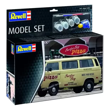 Stranger Things Model Kit Set 1/25 VW T3 Bus Surfer Boy 19 cmSada modelů Stranger Things 1/25 VW T3 Bus Surfer Boy 19 cm termékfotója