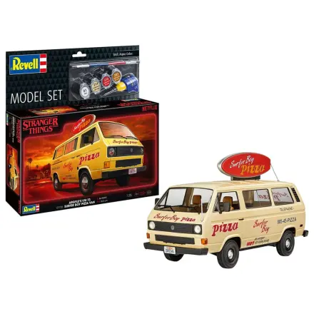 Stranger Things Sada modelů 1/25 VW T3 Bus Surfer Boy (Aqua Color) 19 cm fotografii produktu