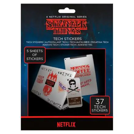 Stranger Things sada 37 tech samolepek termékfotója