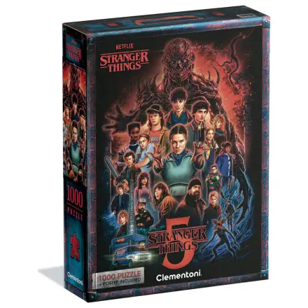 Stranger Things 5 puzzle 1000 dílků fotografii produktu