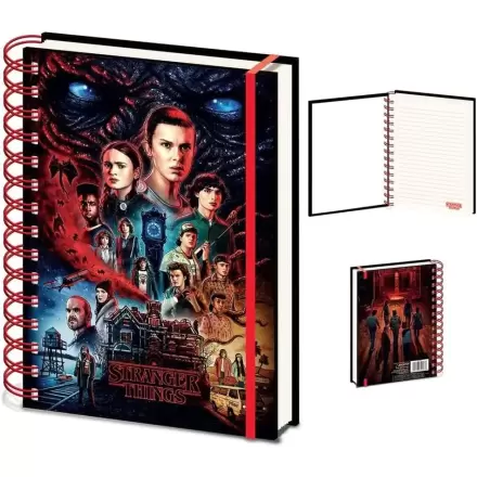 Stranger Things Zápisník A5 fotografii produktu