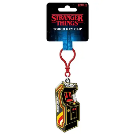 Stranger Things Arkádová pochodeň světlo klíčenka klip fotografii produktu
