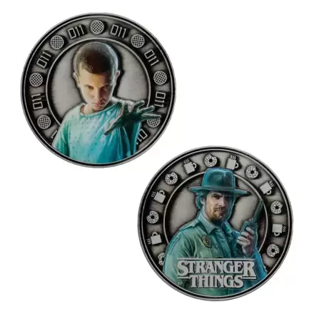 Sběratelská mince Stranger Things Eleven & Hopper 4 cm termékfotója