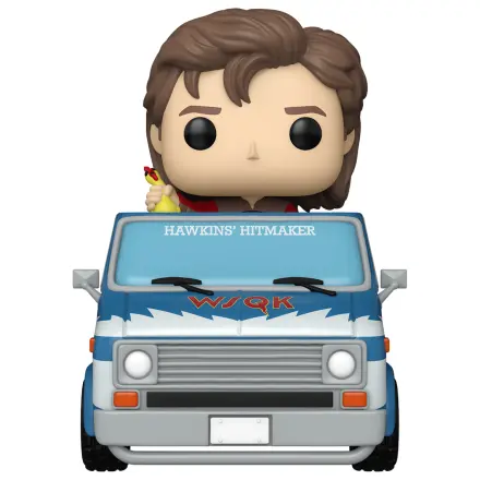 Stranger Things Funko POP! Jízdy Deluxe Vinylová figurka Steve s The Squawk Van Exclusive 9 cm fotografii produktu