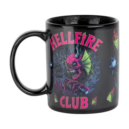 Stranger Things hrnek měnící barvu vlivem tepla Hellfire Club 320 ml termékfotója