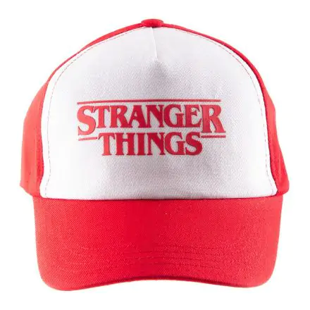 Stranger Things kšiltovka s logem a zakřiveným kšiltem fotografii produktu