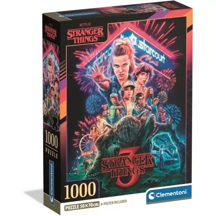 Stranger Things puzzle 1000 dílků fotografii produktu