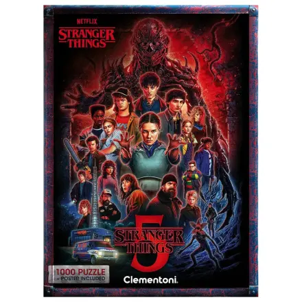 Stranger Things Jigsaw Puzzle Sezóna 5 (1000 dílků) fotografii produktu