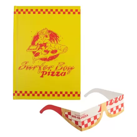Stranger Things sešit Surfer Boy Pizza Hardcover fotografii produktu