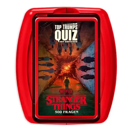 Stranger Things Karetní hra Top Trumps Quiz *německá verze* fotografii produktu