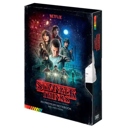 Zápisník Stranger Things Premium A5 VHS (S1) termékfotója