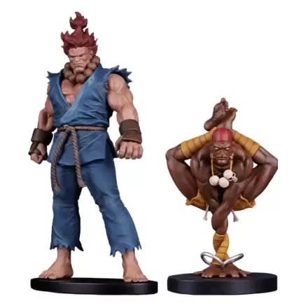 Street Fighter PVC Sochy 1/10 Akuma & Dhalsim 21 cm fotografii produktu