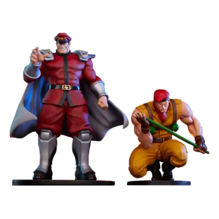 Street Fighter PVC Sochy 1/10 M. Bison & Rolento 21 cm fotografii produktu