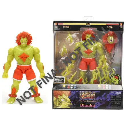Street Fighter akční figurka II Blanka GID 19 cm fotografii produktu