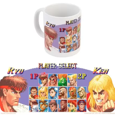 Street Fighter Player Select hrnek 350ml termékfotója