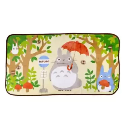 Studio Ghibli Fleece Deka Můj soused Totoro Totoro Autobusová zastávka 80 x 150 cm fotografii produktu