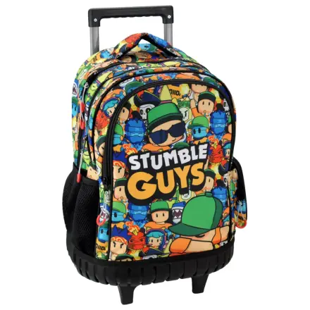 Stumble Guys Race prémiový školní batoh na kolečkách, taška 42 cm fotografii produktu