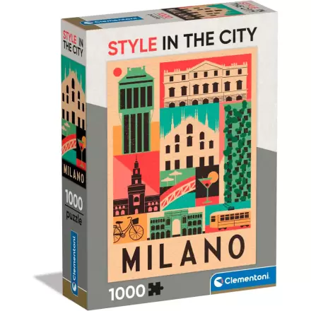 Style in the City Milan puzzle 1000 dílků fotografii produktu