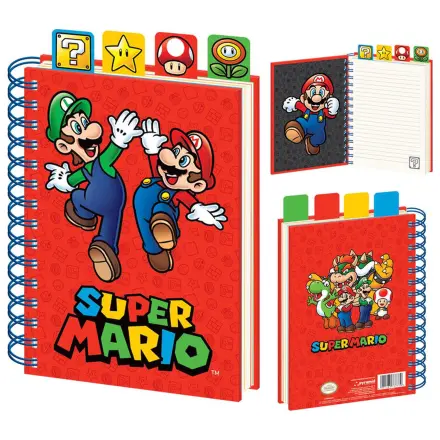 Super Mario A5 zápisník fotografii produktu
