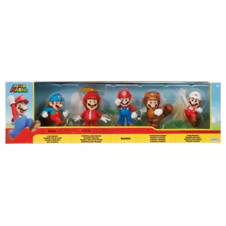 Super Mario Bros blistr 5 figurek 6 cm termékfotója