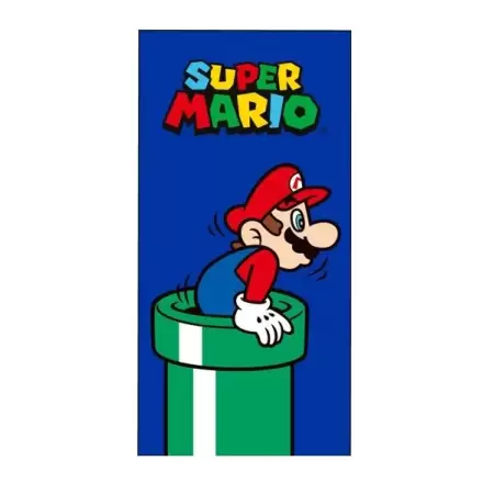 Super Mario Bros mikrovláknová plážová osuška termékfotója