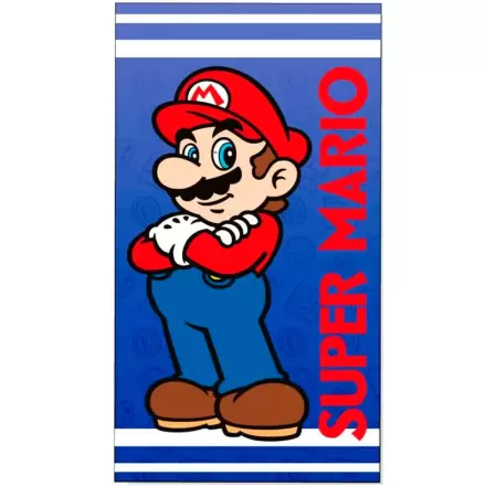 Super Mario Bros bavlněný plážový ručník fotografii produktu