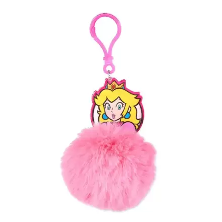 Super Mario Bros Peach Pompom klíčenka termékfotója