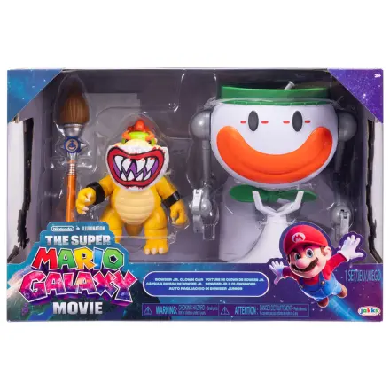 Super Mario Bros - Super Mario Galaxy Movie Bowser Jr. Clown Car figurka fotografii produktu
