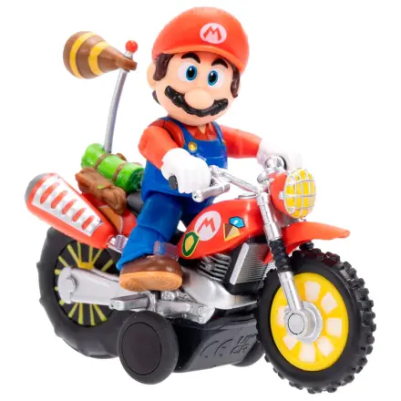 Super Mario figurka a motocyklová hračka - Mario fotografii produktu