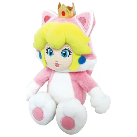Super Mario plyšová figurka Cat Peach 22 cm fotografii produktu