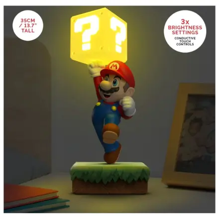 Super Mario Diorama světlo Mario fotografii produktu