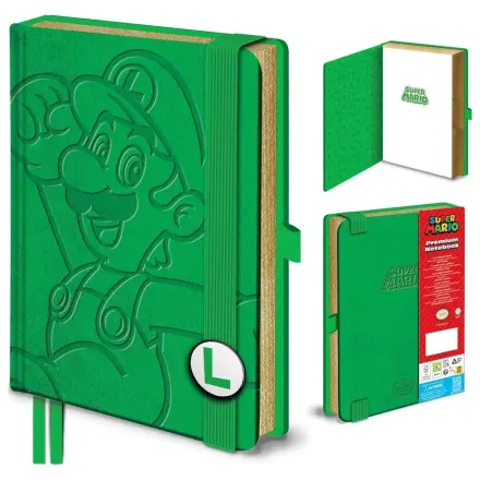 Super Mario Luigi A5 zápisník fotografii produktu