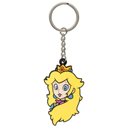Super Mario Klíčenka Princess Peach PVC 6 cm fotografii produktu