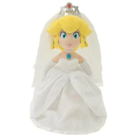 Super Mario Plyšová figurka Princess Peach Wedding 40 cm fotografii produktu