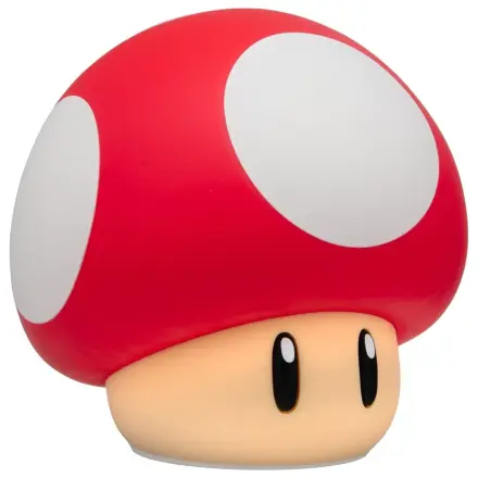 Super Mario SquishyGlo Silicon světlo Super Mushroom 15 cm fotografii produktu