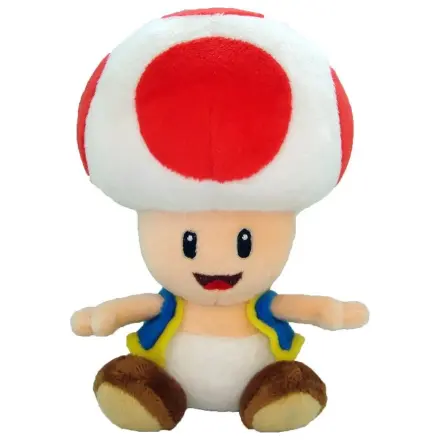 Super Mario plyšová figurka Toad 17 cm fotografii produktu
