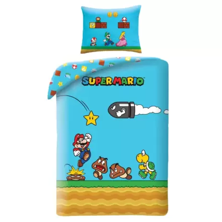 Super Mario Povlečení Ver. 3 140 x 200 cm / 70 x 90 cm fotografii produktu