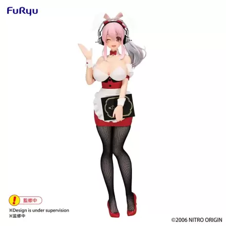 Super Sonico BiCute Bunnies PVC Soška Super Sonico Servírka Ver. 28 cm fotografii produktu