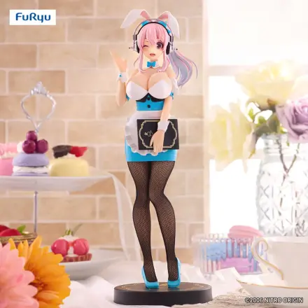 Super Sonico BiCute Bunnies PVC Soška Servírka Světle Modrá Barva Verze 28 cm fotografii produktu