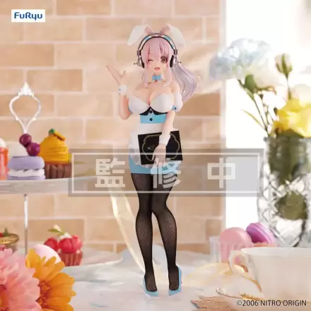 Super Sonico BiCute Bunnies PVC Soška Servírka Světle Modrá Barva Verze 28 cm fotografii produktu