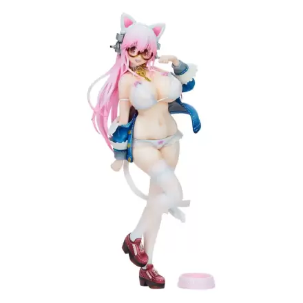 Super Sonico PVC Socha Super Sonico Bílá kočka Verze 27 cm fotografii produktu
