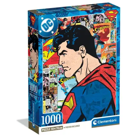 Superman Komiksové 1000dílné kompaktní puzzle fotografii produktu