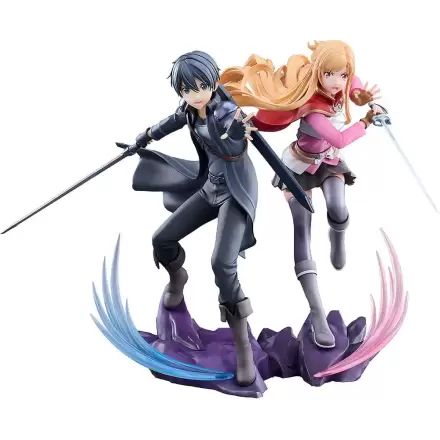 Sword Art Online socha 1/7 Progressive Scherzo of Deep Night Kirito & Asuna Set fotografii produktu